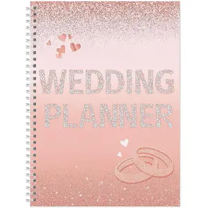 Wedding Planner Book Organizer: 12-Month Checklist with Budget Tracker and Seating Chart - For Bride's Engagement Preparation