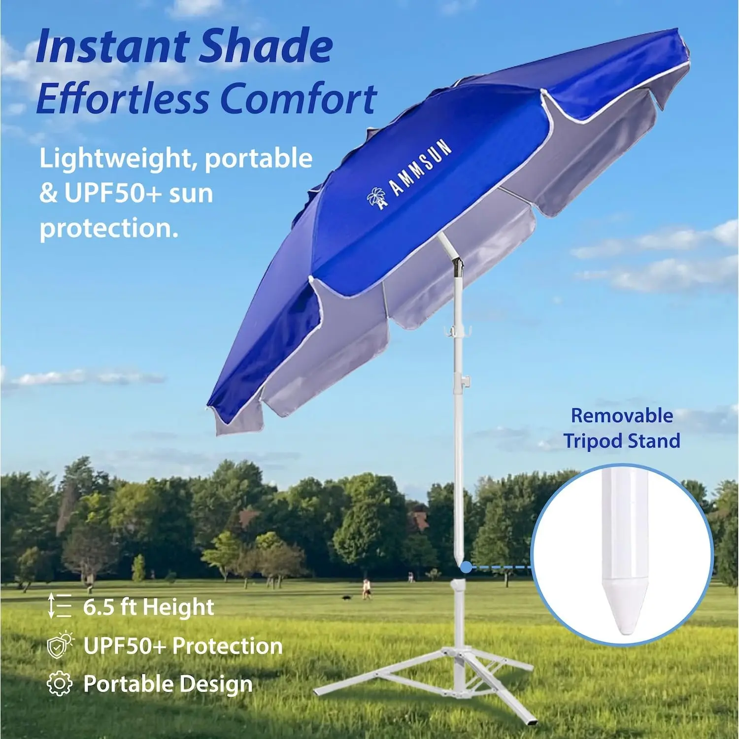 double sised patio umbrella GRANDPATIO Duo Sidepost Aluminum Cantilever Patio Outdoor Umbrella