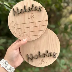 Birth Announcement Discs