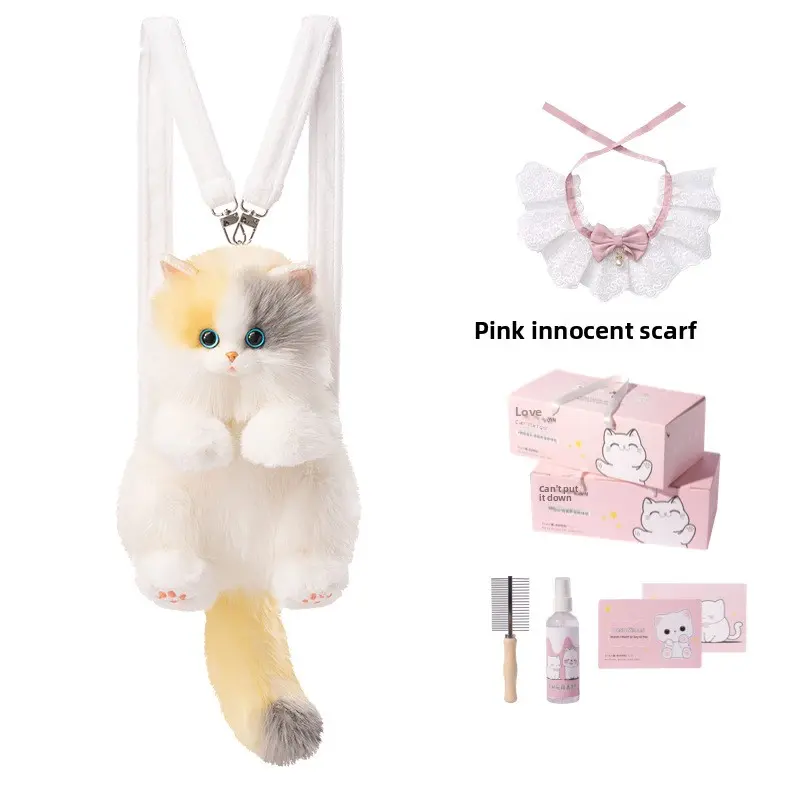 Cute Bubble (Medium Size) + Pink Innocent Scarf