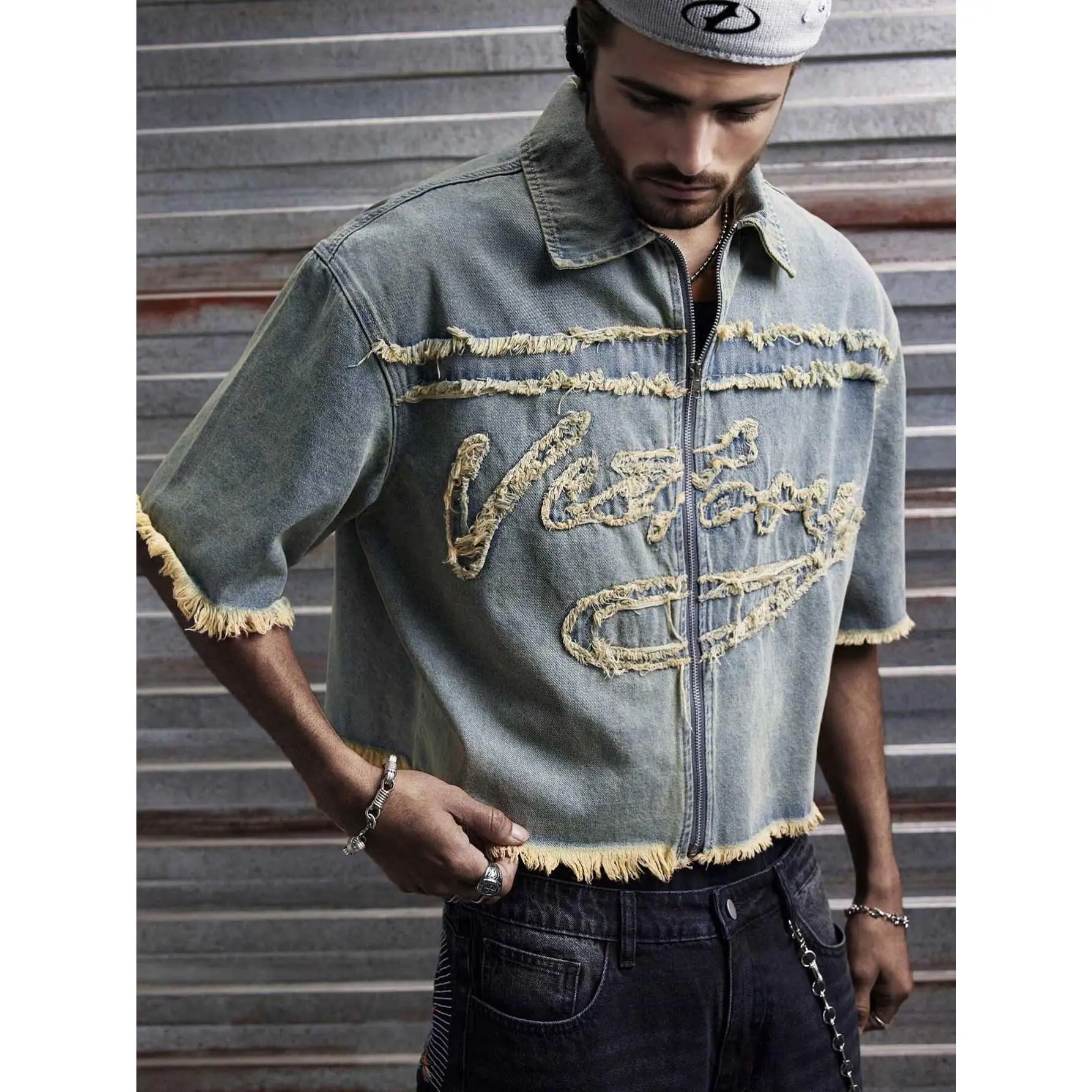 supreme burberry denim - TikTok Shop