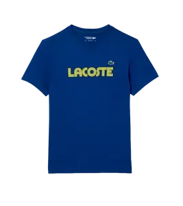 LACOSTE Mens T-Shirt Blue Stylish Top for Men TH2509 IDH