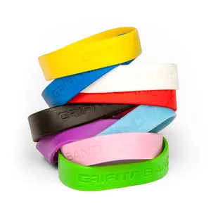 Grifiti Band Joes 4" x 0.75", 8" Circumference Silicone Bands - Versatile Silicone Rubber Bands for Wrists, Grips, and Organizing Small Items