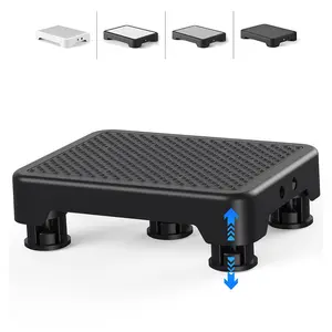 Mobility Step Stool for Adults & Seniors, Indoor/Outdoor Portable Stair Assist, Anti-Slip Platform for Bathroom， Kitchen, Office, and Bedroom, 600lbs Capacity, Black Black