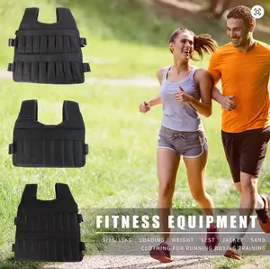 3kg Adjustable Weight Training Suit Fitness Running Vest for Workout & Jogging with Empty Bag Included for Enhanced Training Effectiveness