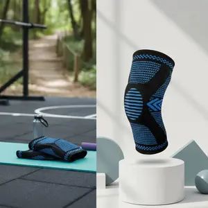 Universal knee braces relieve pain and keep the knees warm.Suitable for joint pain, these knee compression sleeves are ideal for elderly cold therapy leg gel support.Suitable for basketball, badminton, volleyball, and other sports (2 pieces set).