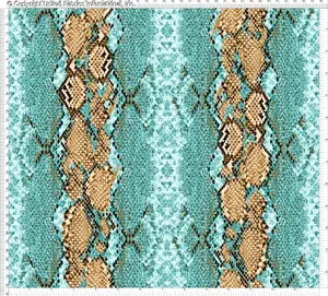 Crepe Techno Printed Viper Room, Knit Fabric, Stretch Crepe, Snake Skin Print, Prom Dress Fabric