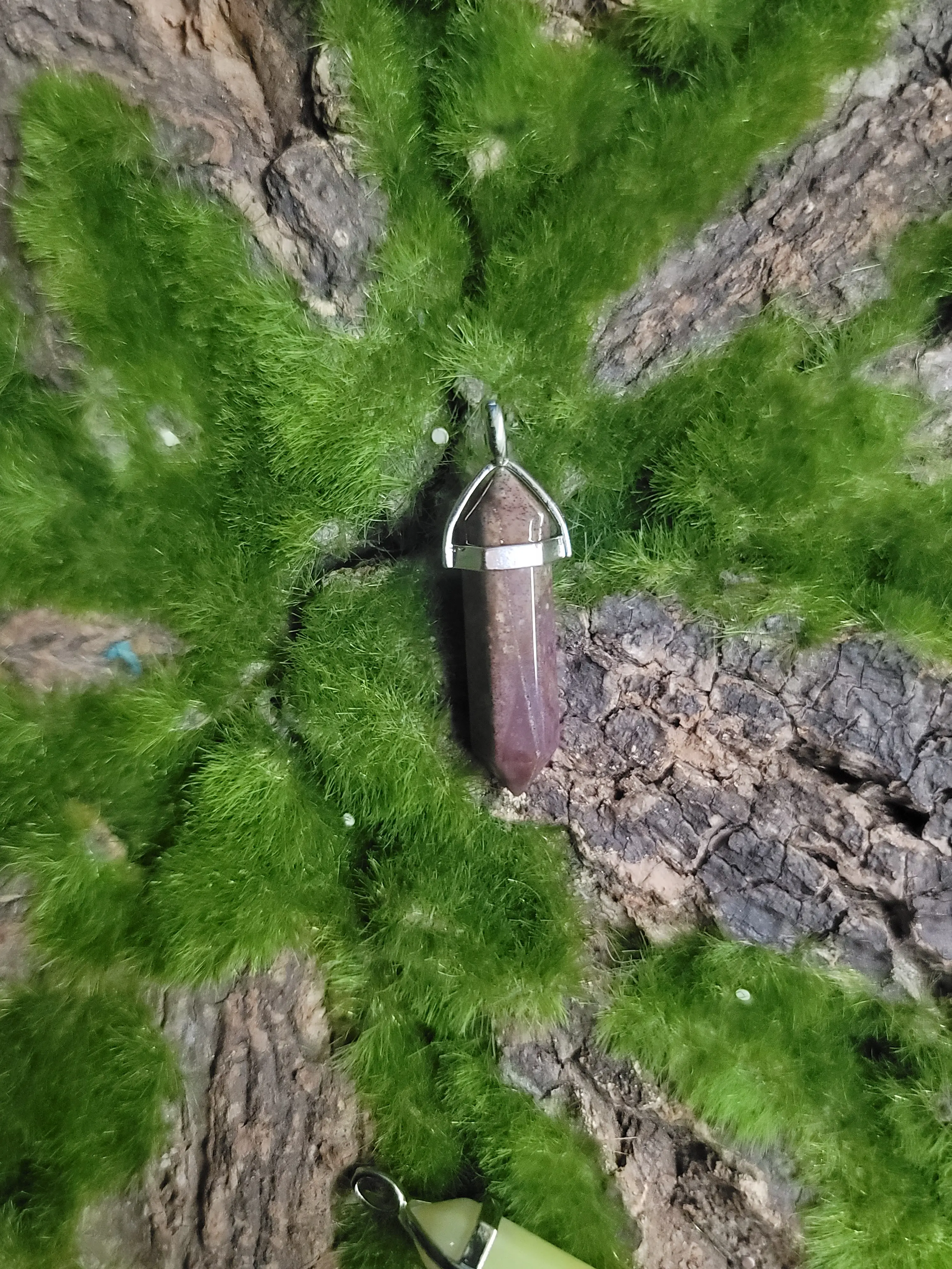 Bronzite Pendant
