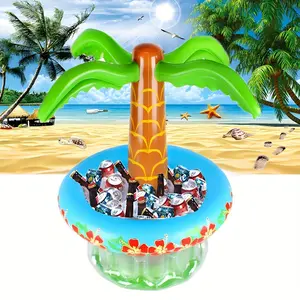 Inflatable Coconut Tree Ice Bucket, Perfect for Parties and Outdoor Events, Durable and Easy to Use, Ideal for Cooling Drinks
