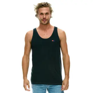 MEN'S BASIC TANK - CHARCOAL