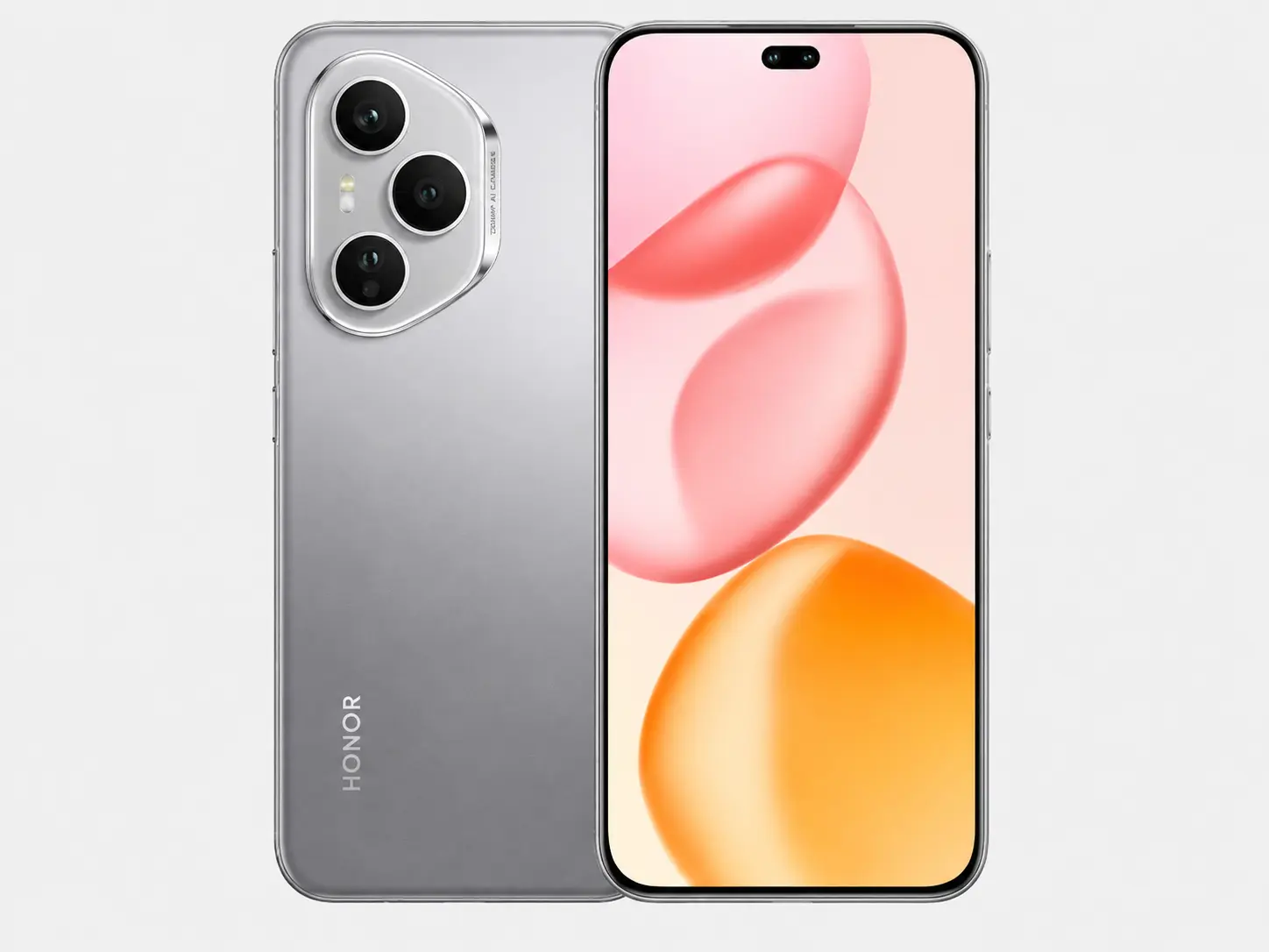 Honor 400 Pro 5G Android Cellphone - 12GB RAM, 512GB ROM, Dual SIM, GSM Unlocked, Grey, Rear Lens Mobile Phone