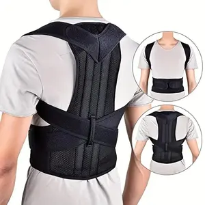 2024 New Style Back Support Belt, Back Brace for Men & Women, Adjustable Back Straightener, Adjustable Posture, Back Support Belt for Home Gym Workout