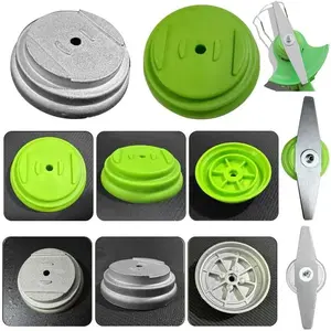 Hardware supplies 2Pcs Steel Wire Weed Brush Cutter Trimmer Head, Wired Trimmer Head Replacement Weed Wackers Attachment for Electric Cordless String Trimmers, Weed Wrecker