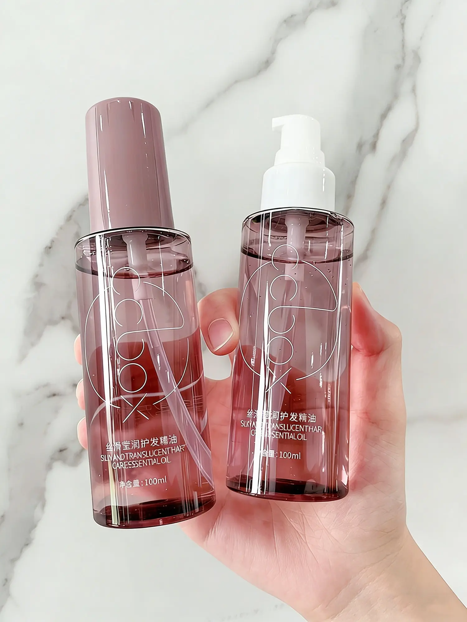 Castor Oil Hair Serum Nourish Repair Dry Frizzy Hair Anti Split End Add Shine Strengthen Scalp Moisturize All Hair Types Hydrating Hair Care Products