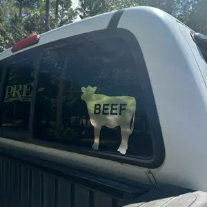 BEEF Decal - Simple Representation as Shown in the Image
