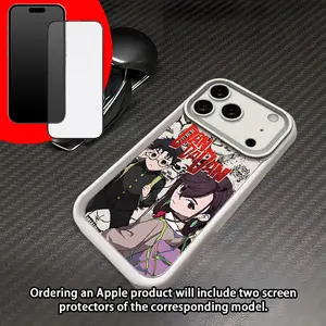 Ordering an Apple model will include a free screen protector of the corresponding model. DAN DA DAN Anime Character Pattern, Sky Eye Staircase Material, TPU, Compatible with iPhone 17/16/15/14/13/12/11