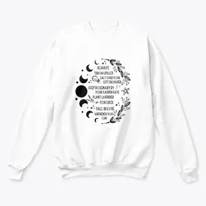 Practical Magic Salt Rosemary Lavender Love Sweatshirts Casual Womenswear Sweatshirt, gift for her