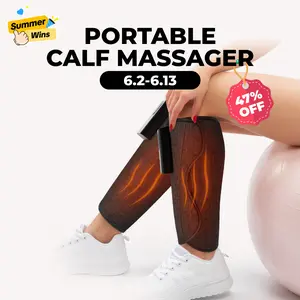 CINCOM Heated and Portable Leg Massager with Calf Airbags, Adjustable Modes and Intensity Levels for Enhanced Comfort – The Ideal Relaxation Gift for Loved Ones,summerwins Foot Roller