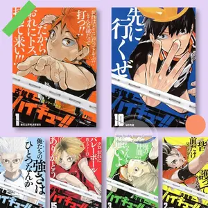 Haikyuu Volleyball Youth Poster Wall Sticker Animation Anime Cover Sunrise Xiangyang Yingshan Feixiong Room Decoration