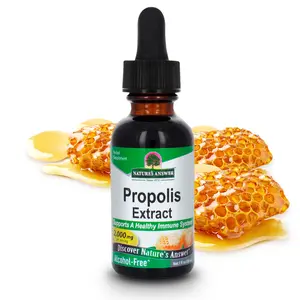 Nature's Answer Propolis Resin 1 oz Extract - Herbal Supplement for Immune Support, Alcohol & Gluten-Free, Single Count Edible Dietary - Fitness