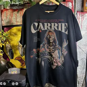 CCarrie Cult Horror Movie Halloween Retro Nostalgia Tshirt, Vintage T-Shirt, vintage graphic tee, gift for fans, crewnneck, gift