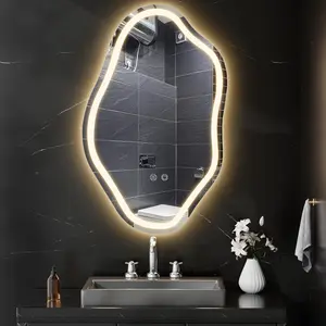 LumiBased Cloud LED Irregular Mirror 24"X 38