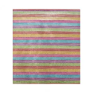 Bag of 40 – 10.5" Square Fine Weave Wide Foil Stripe Mesh Sheets – Laser Multi Bright