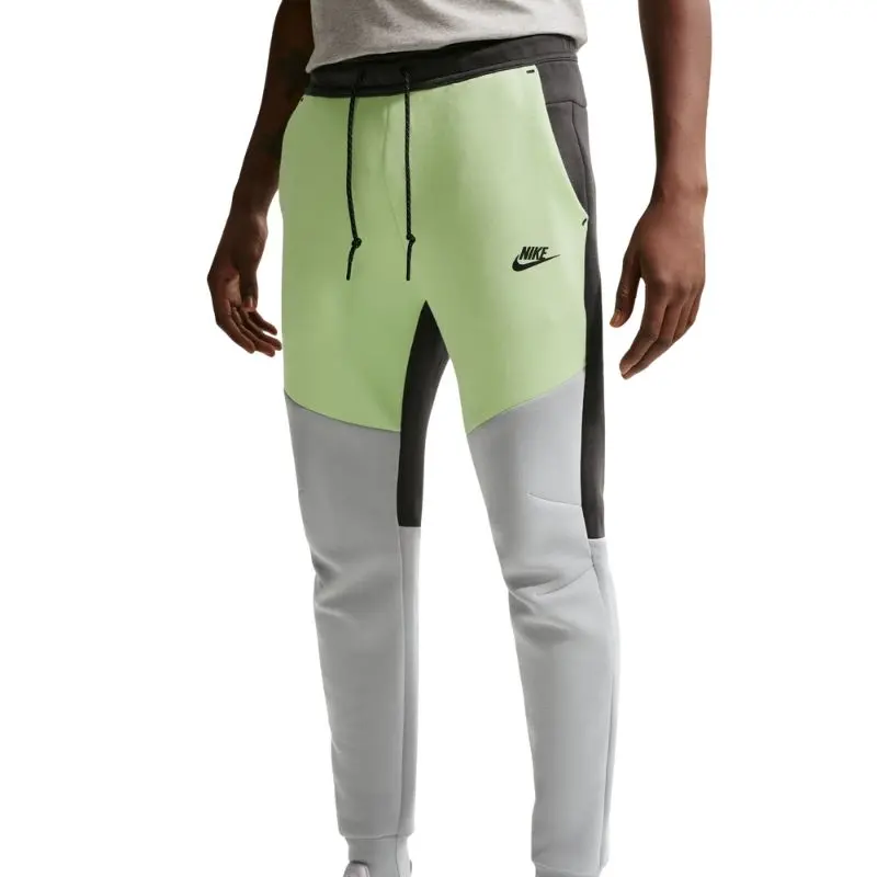 Men's Nike Tech Fleece Active Joggers Pants - 53% Cotton, 47% Polyester, Tapered Knee Fit, Low Bulk, Elastic Waist, Comfortable Feel, Imported Sport & Outdoor Casual Clothing
