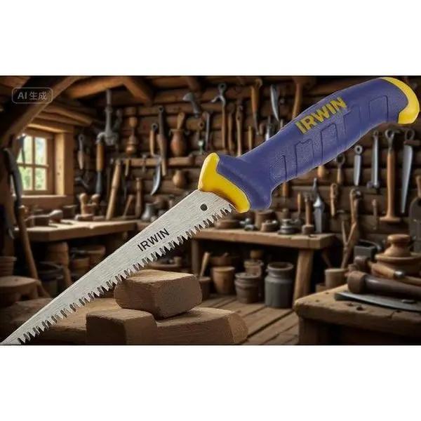 Professional Drywall Saw with Aggressive Teeth - Ergonomic Fiberglass Soft Grip Handle for Better Cut Control, Rust-Resistant Steel Blade, Heavy-Duty Tool for Smoothest Cutting Drywall, Cutting Plaster