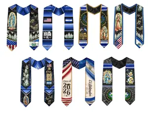 El Salvador Graduation Stole Class of 2026 – Salvadoran American Flag Sash, Cultural Pride Graduation Gift for High School College