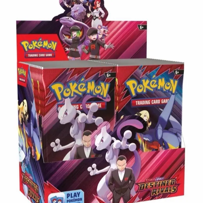 temporal fates booster box Pokémon TCG Scarlet & Violet: SV05 Temporal Forces Booster Box – Bison's  Games LLC main image 1