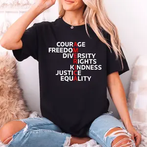 4th Of July Human Rights Shirt, Courage Freedom Diversity Rights Kindness Justice Equality Tee, Feminist T-Shirt, Social Justice Tee, Equality Shirt, Protest Shirt, Progressive Gift, Liberal Shirt, Empowerment Tee