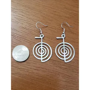 Reiki symbol earrings