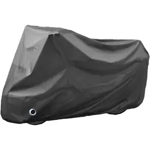 Cover , Outdoor Motorbike Cover with Lock-Holes,  Season Protection Motorbike  Covers Fits up to 97" , Size 2XL - Black