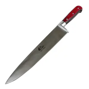 14.5" Chef Choice Cooking Kitchen Knife Stainless Steel Wood Handle