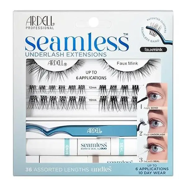 Ardell Seamless Faux Mink Underlash Extensions Eyelashes Cosmetic Eyelash Extensions