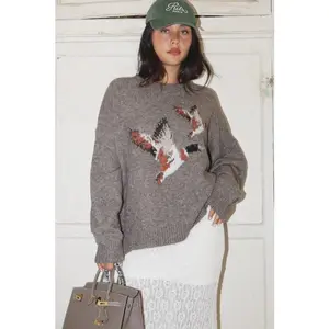 BEST SELLER Vintage Duck Sweater (vintage mocha)