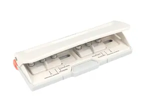 Bira Adjustable 6 Hole Punch, White, 8 Sheet Capacity, Mini/Pocket A3/ A4 / A5 / A6 / Agenda/Personal/Deskfax, Performance Guaranteed