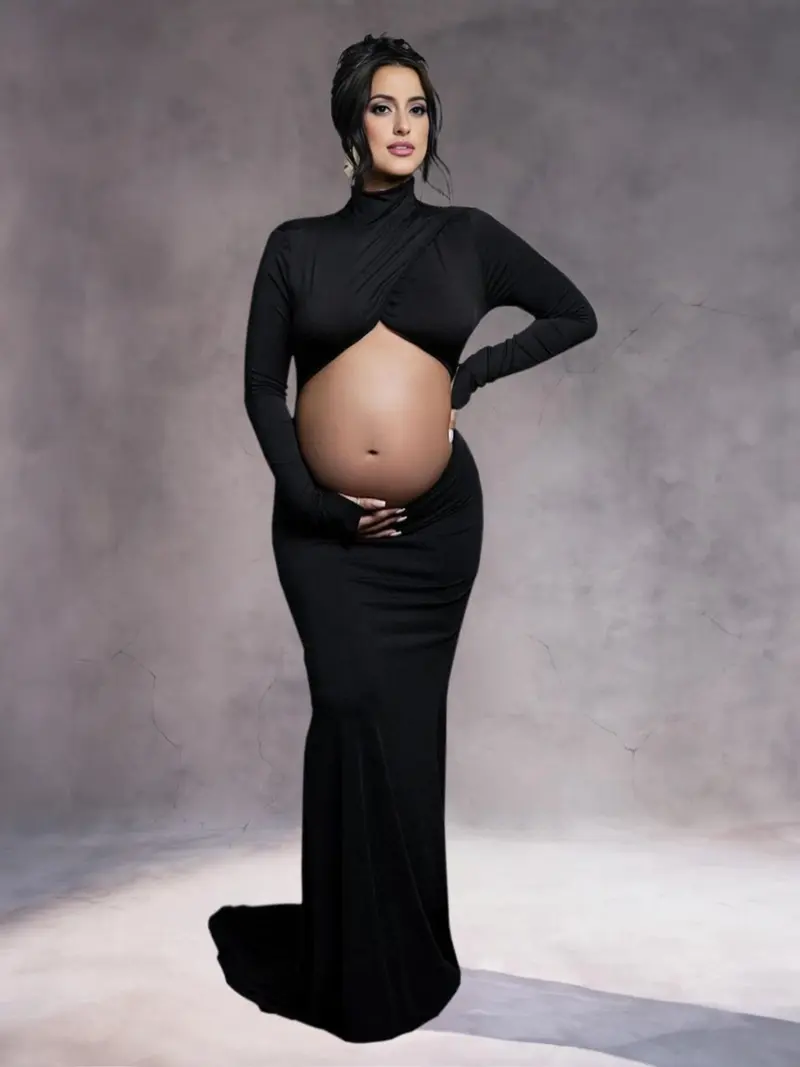 maternity black dress - TikTok Shop maternity black dress - TikTok Shop