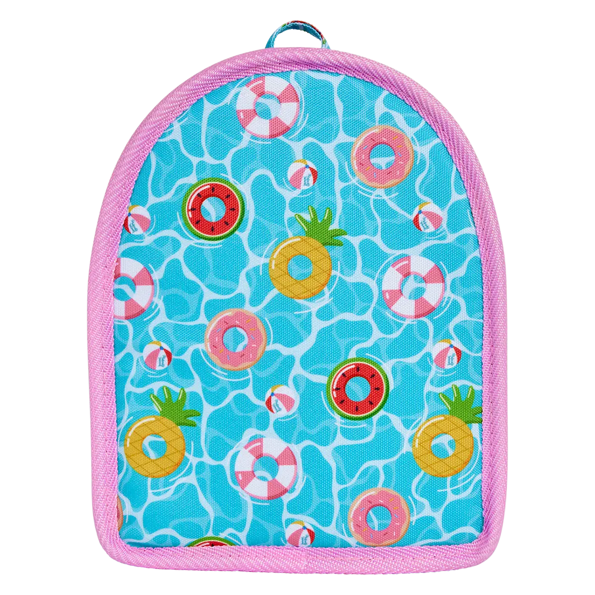Pool Day Light Up Mini Backpack Insert Organizer