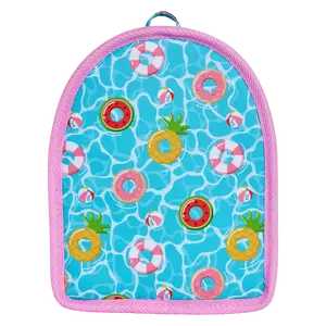Pool Day Light Up Mini Backpack Insert Organizer