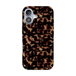 Casely iPhone 16 Plus Case | Shell Shocked | Tortoise Print | Compatible with MagSafe | Classic Ultra Thin Design