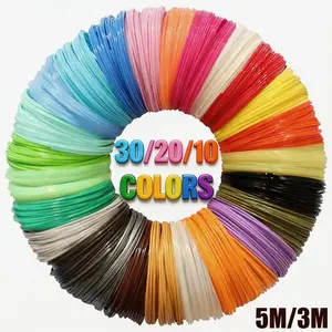 30/20/10 Colors 3D PLA Filament Refills, 1.75mm ,Random Colors, 3D Printer Refill Kit,Suitable For Most 3D Printing Pens ,DIY Painting And Graffiti Craft, Perfect Gift For New Year/Birthday/Christmas/Back-To-School