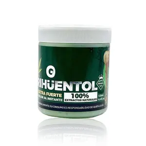 Grihuentol Extra Forte Gel for Cervical Back & Lumbar Pain 125g - Anti-Inflammatory Analgesic Massage Cream Silicone Free Body Care Relaxation Therapy Healthcare