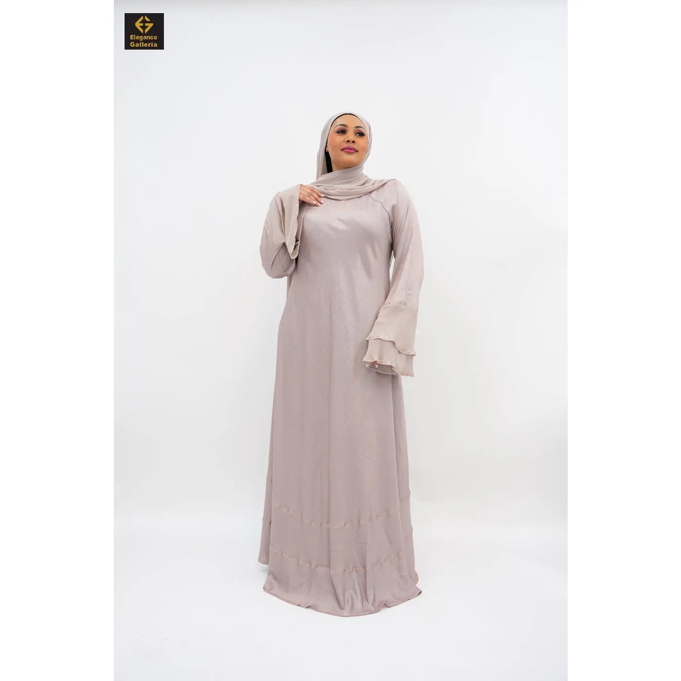 Faleela Abaya - Comfortable Abaya for Women, Versatile Design, Ideal for Various Occasions, Lightweight Fabric, Ideal for Travel