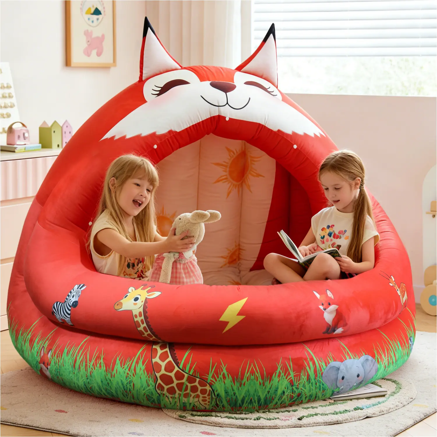 Large WOWO for Adults, Huge Cattery and Kennel, Can Play Hide-and-Seek Games, Increase the Sense of Security Lazy Sofa Lazy WOWO