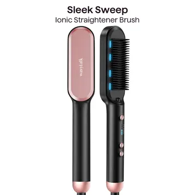 Steam Straightener Brush TikTok Shop - Main Image
