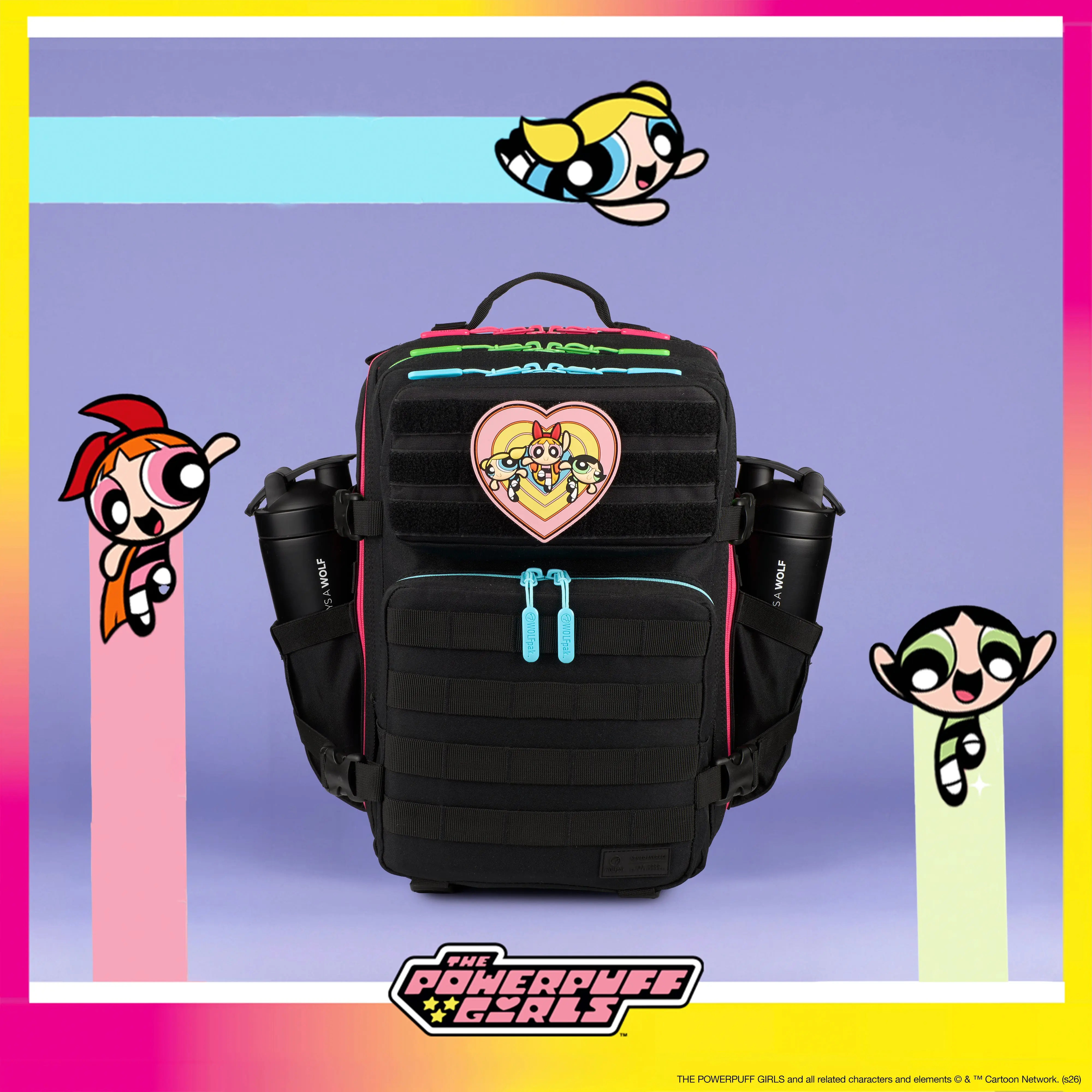 Warner Bros. 25L Powerpuff Girls Backpack, Backpacks for School, Luggage & Travel Use Bag