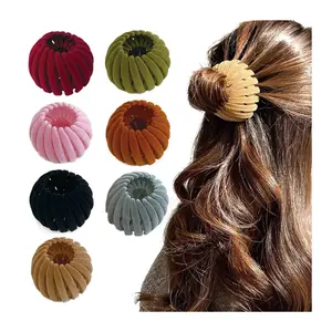 7PCS Women's Hair Accessories, Bird Nest Magic Hair Clip with Hair Bun Clips
