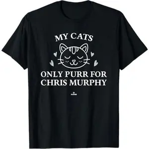 Cat Lovers for Chris Murphy Prospect Baseball Fan Gear T-Shirt